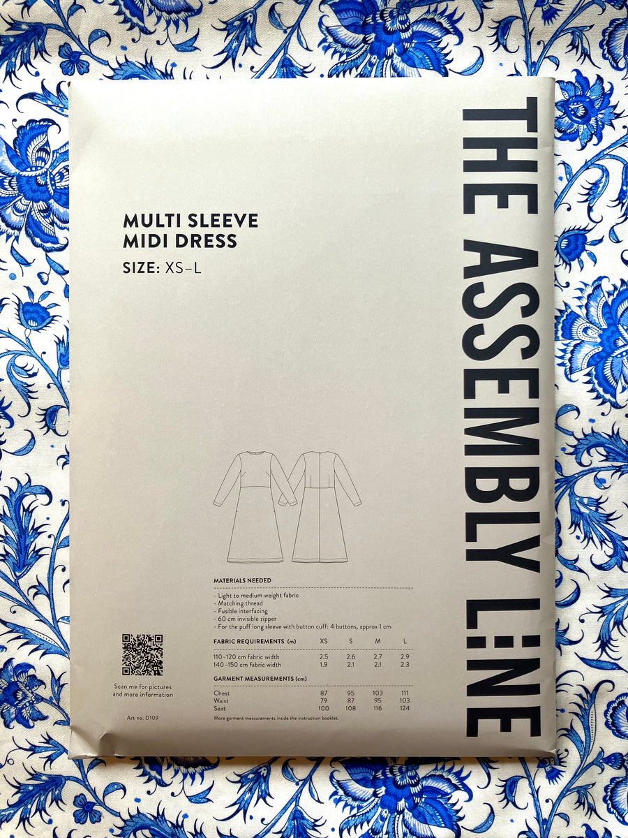 The Assembly Line: Multi Sleeve Midi Dress Pattern – Seam Haberdashery