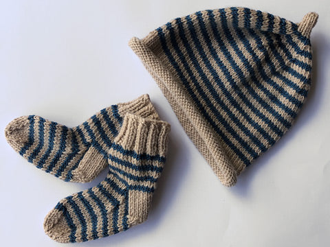 Baby Socks and Beanie Set