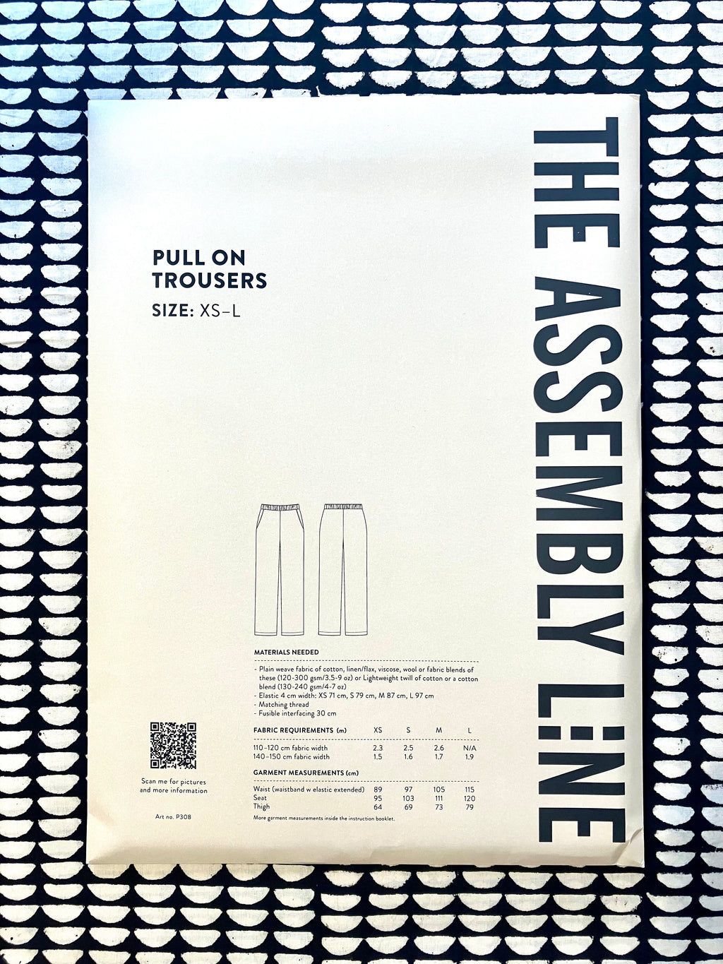 The Assembly Line: Pull-on Trousers