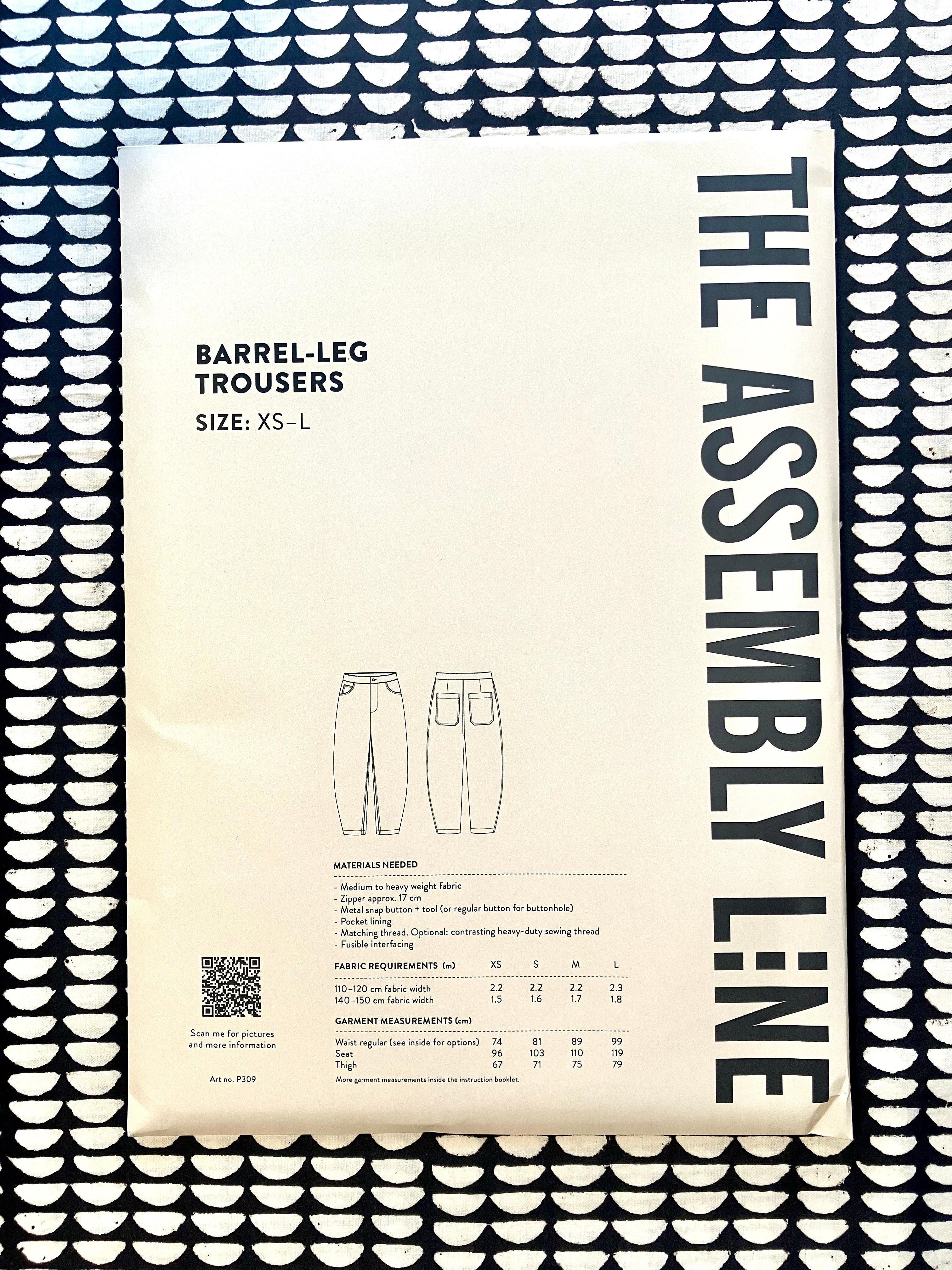 The Assembly Line: Barrel-leg Trousers