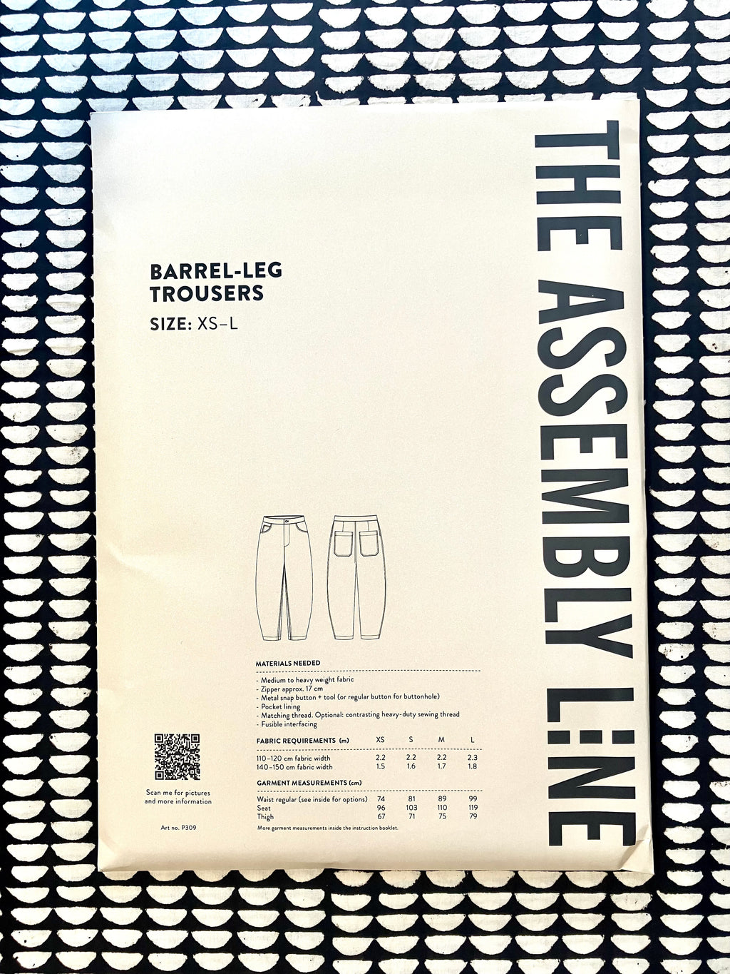 The Assembly Line: Barrel-leg Trousers