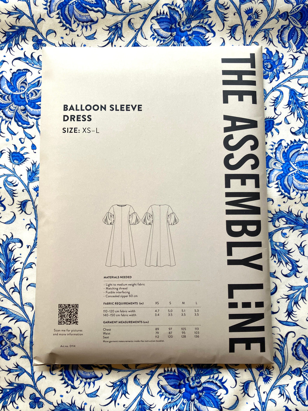 The Assembly Line: Balloon Sleeve Dress Pattern