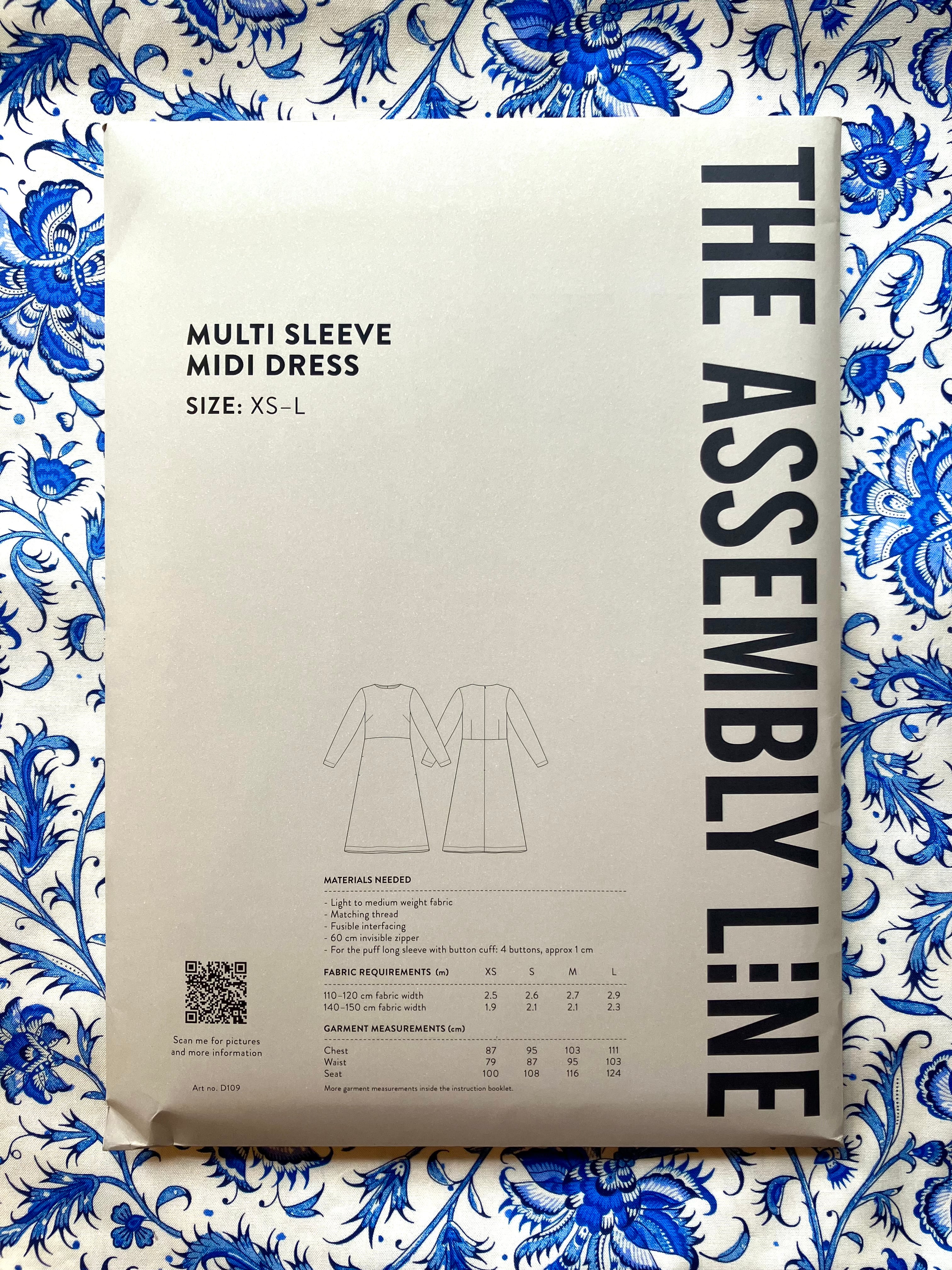 The Assembly Line: Multi Sleeve Midi Dress Pattern
