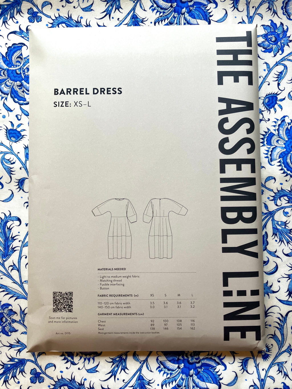 The Assembly Line: Barrel Dress Pattern