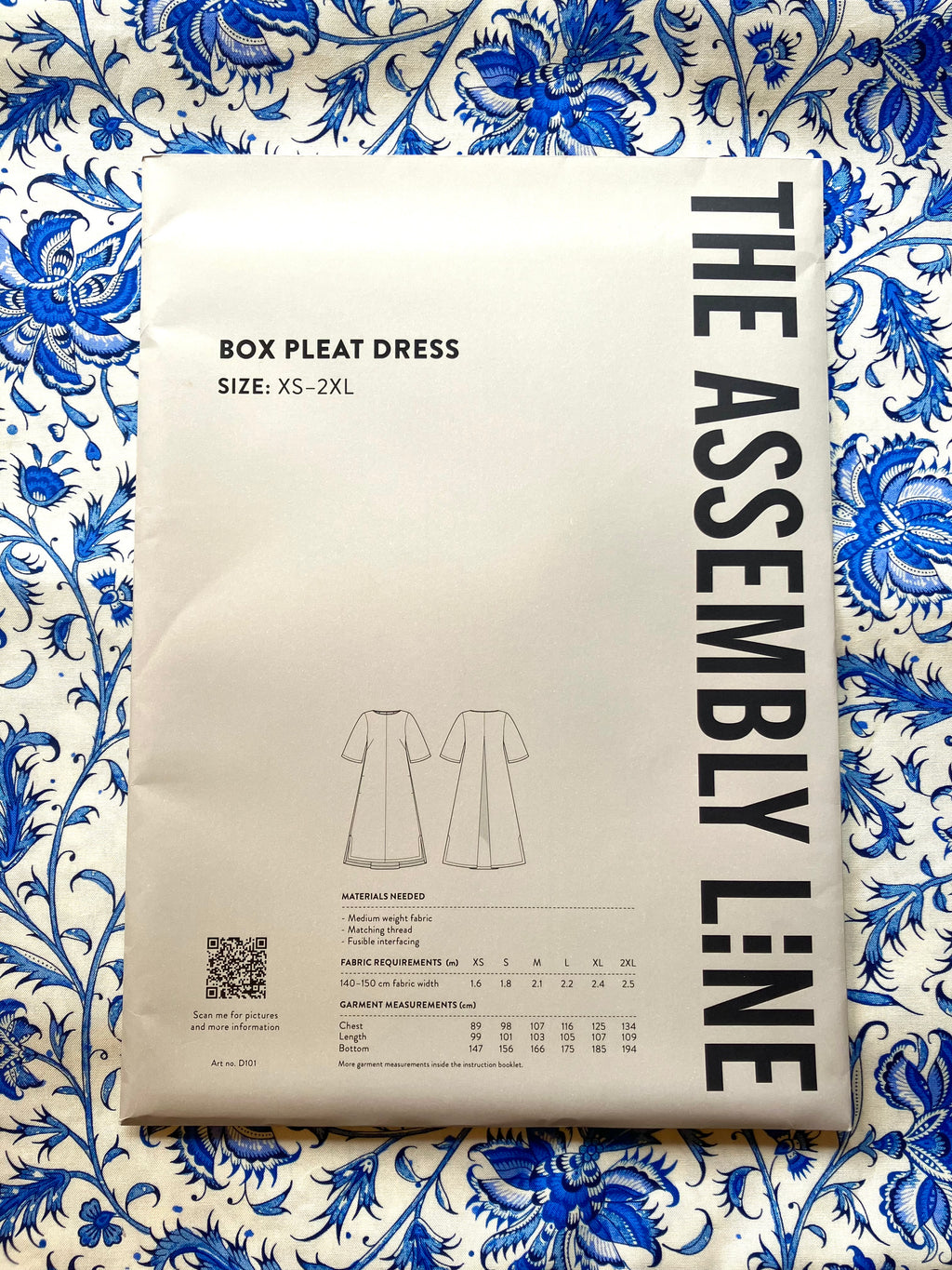 The Assembly Line: Box Pleat Dress Pattern