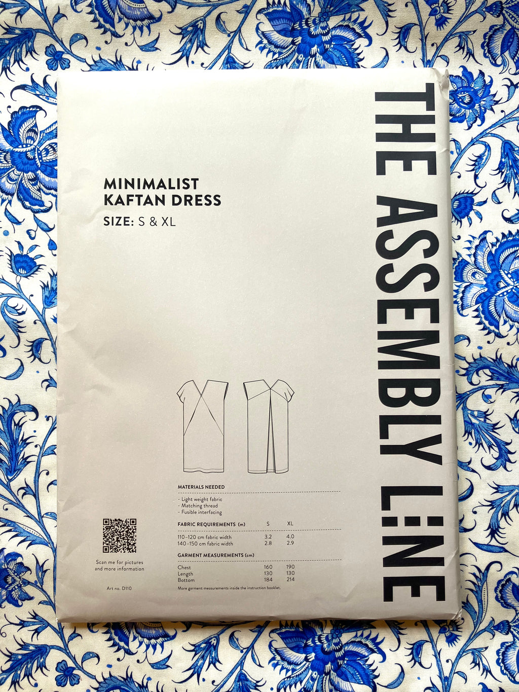 The Assembly Line: Minimalist Kaftan Dress Pattern