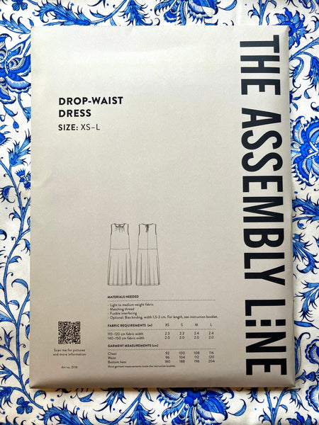 sachin and babi light blue dress The Assembly Line: Drop-waist Dress Pattern – Seam Haberdashery
