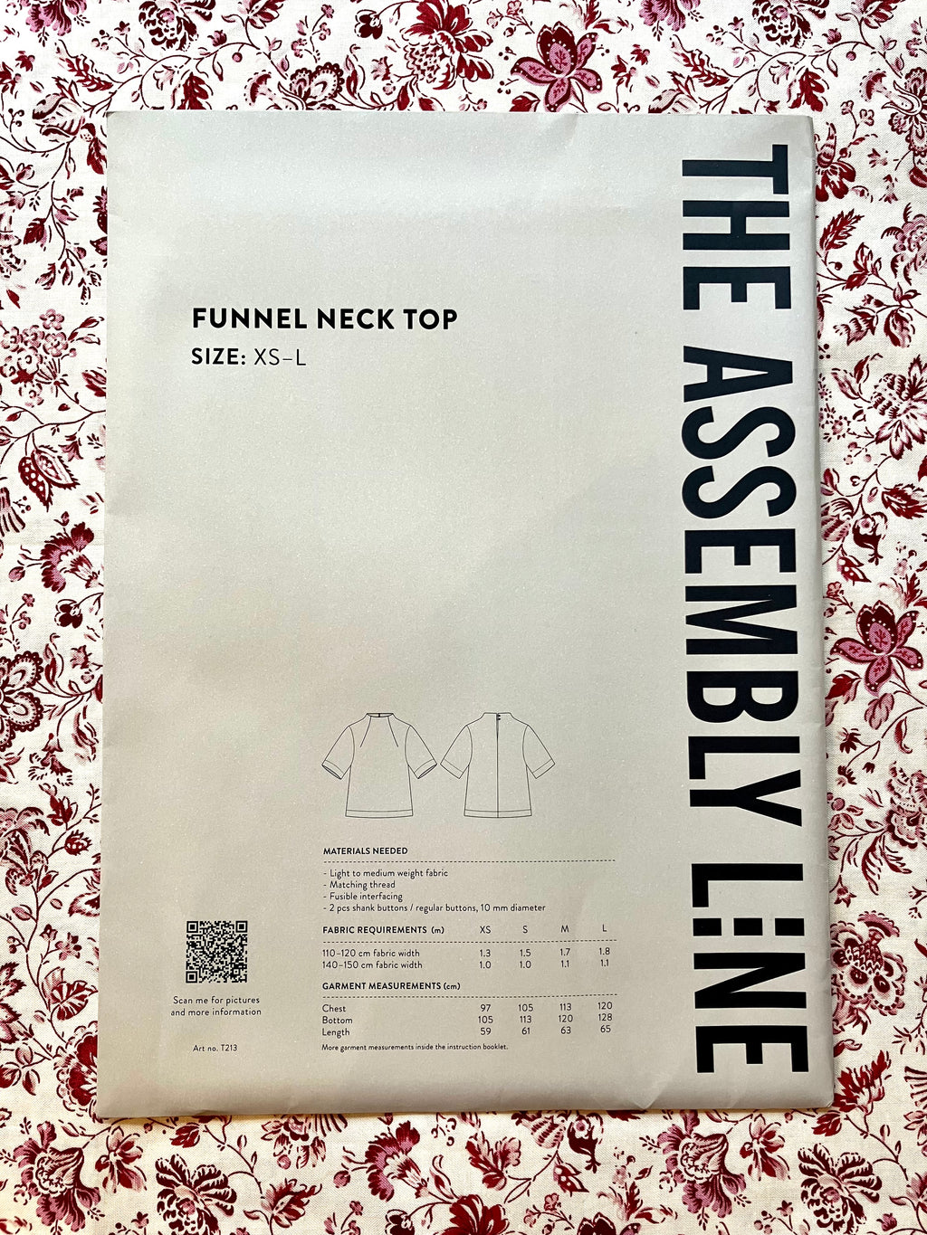The Assembly Line: Funnel Neck Top Pattern
