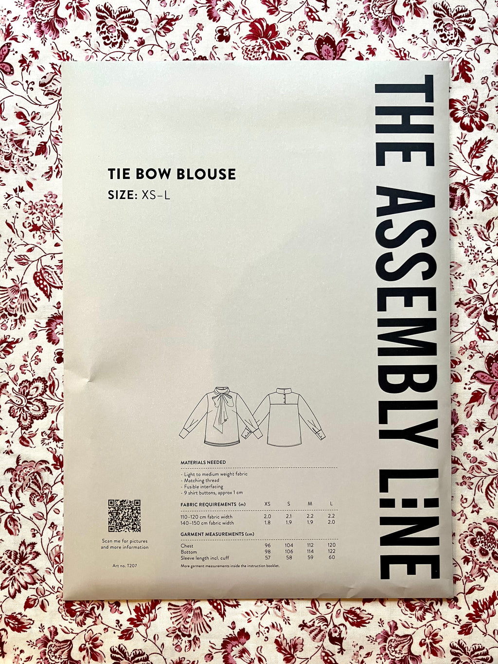 The Assembly Line: Tie Bow Blouse Pattern