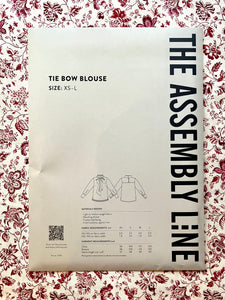 The Assembly Line: Tie Bow Blouse Pattern