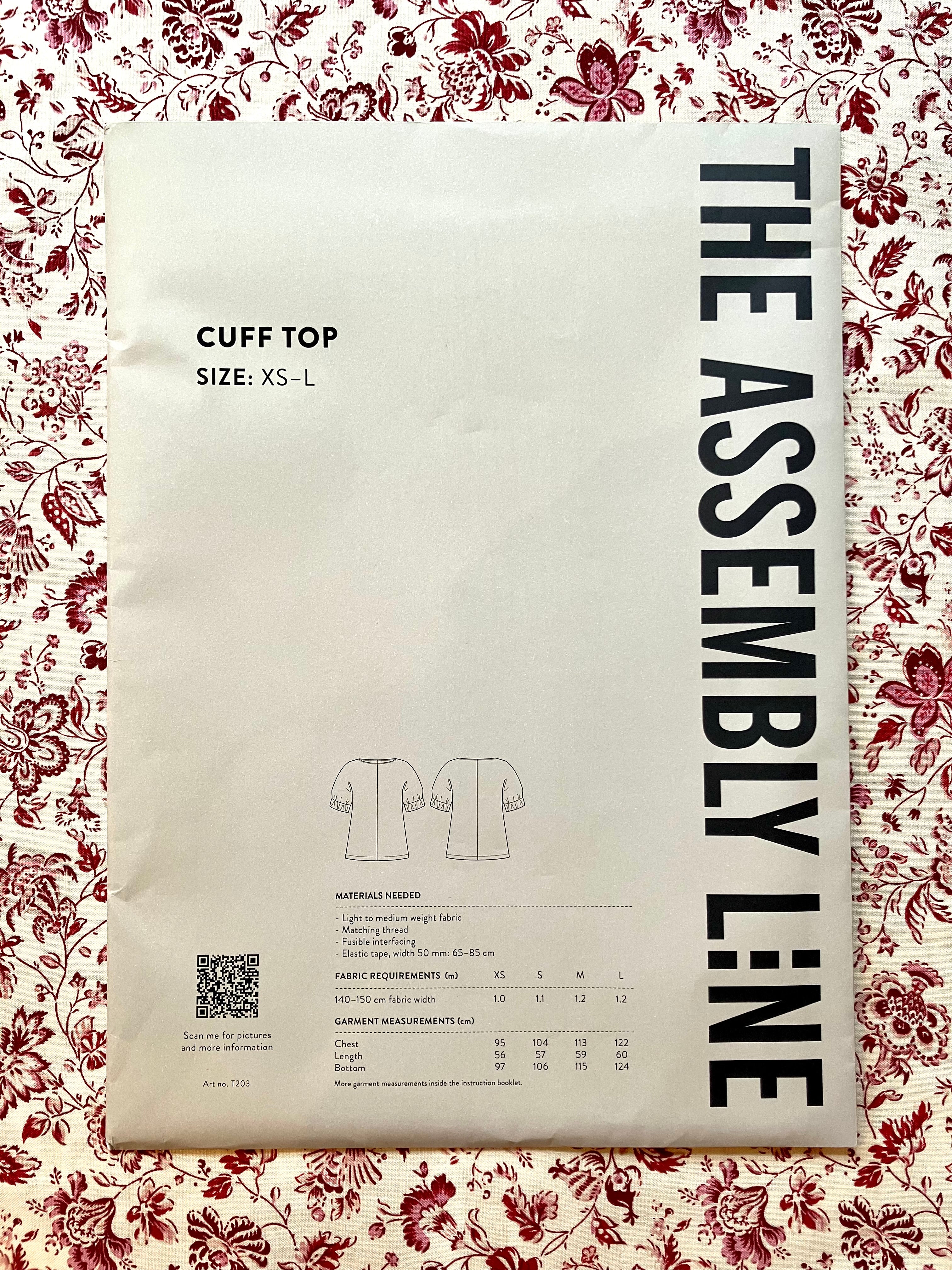 The Assembly Line: Cuff Top Pattern