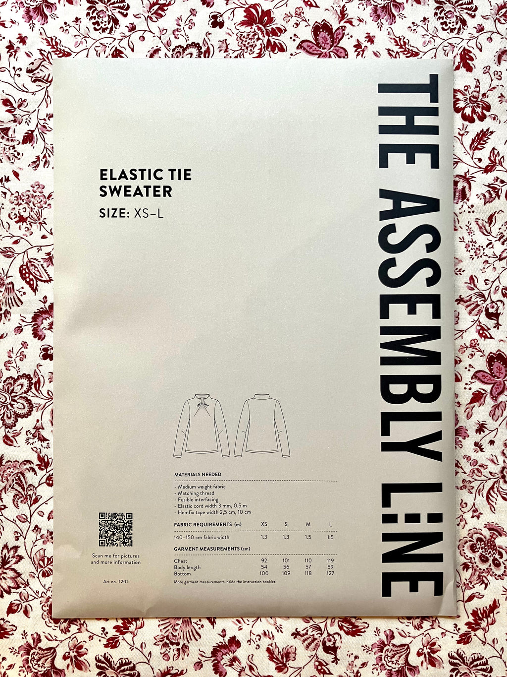 The Assembly Line: Elastic Tie Sweater Pattern