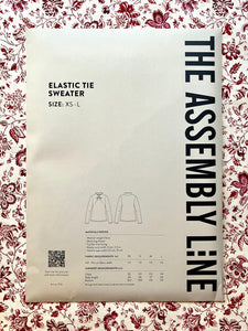 The Assembly Line: Elastic Tie Sweater Pattern
