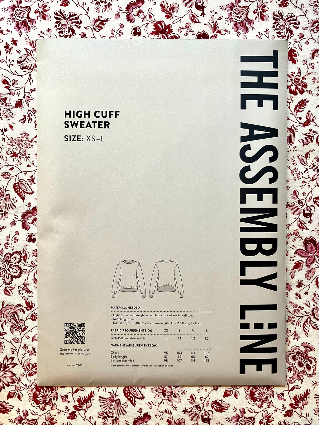 The Assembly Line: High Cuff Sweater Pattern