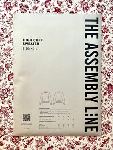 The Assembly Line: High Cuff Sweater Pattern