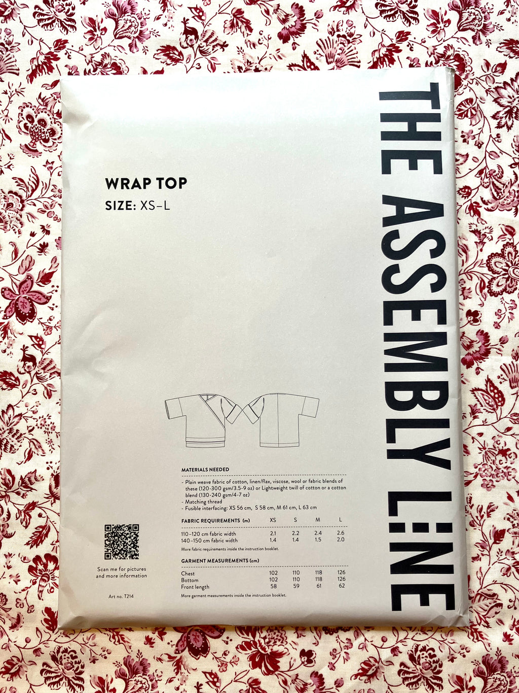 The Assembly Line: Elastic Wrap Top Pattern