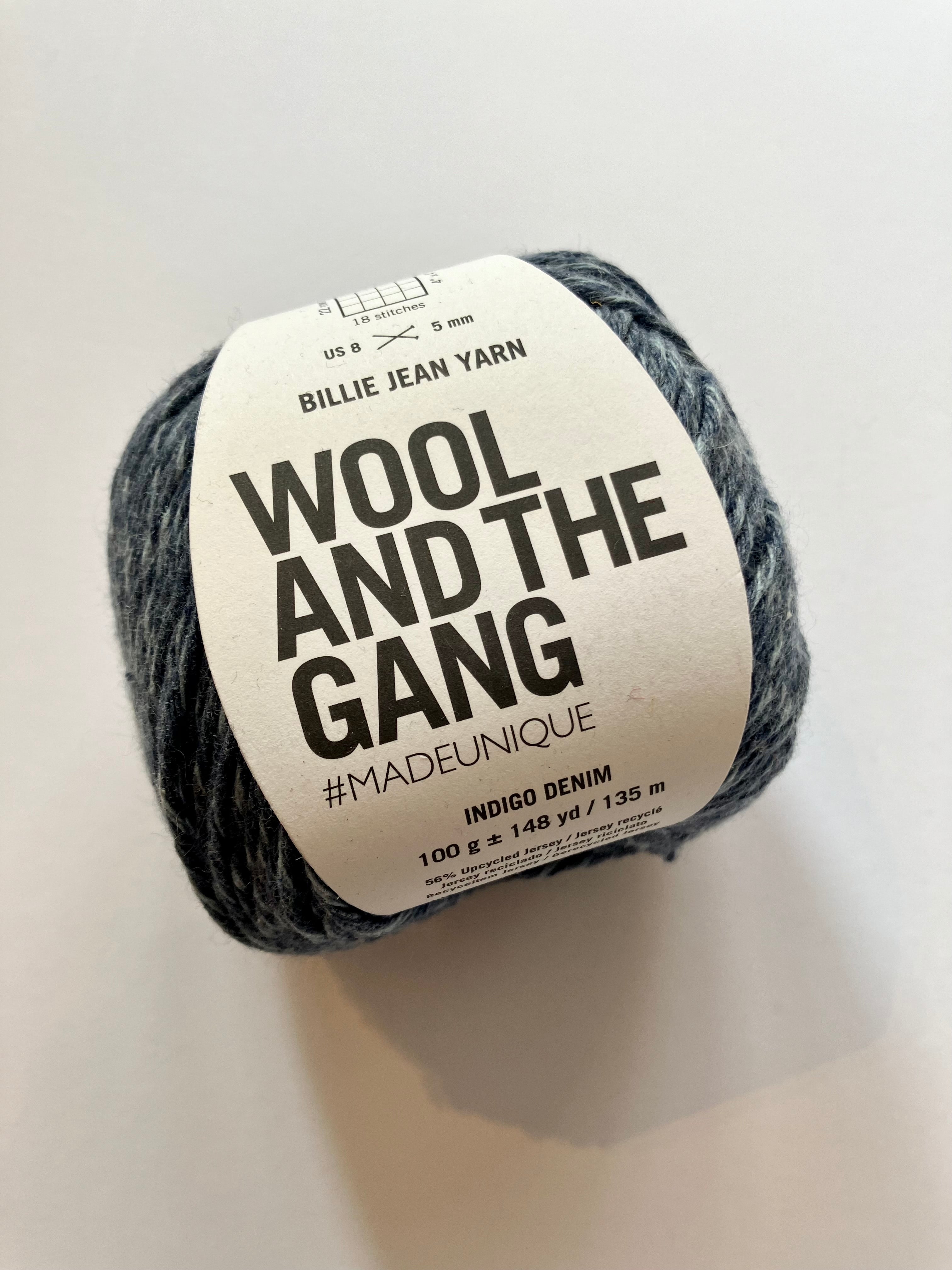 Wool and the Gang - Billie Jean Upcycled Denim Yarn
