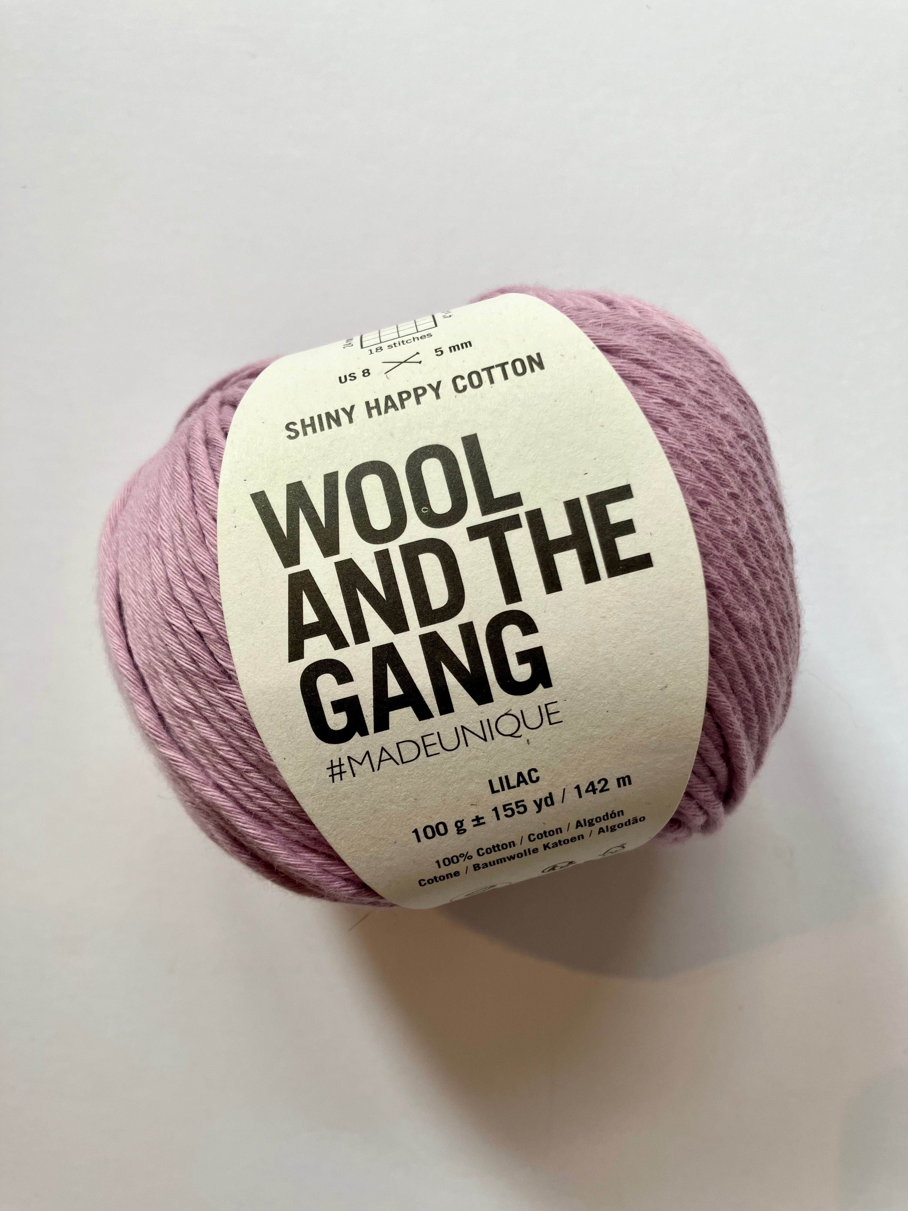 Wool and the Gang - Shiny Happy Pima Cotton Yarn