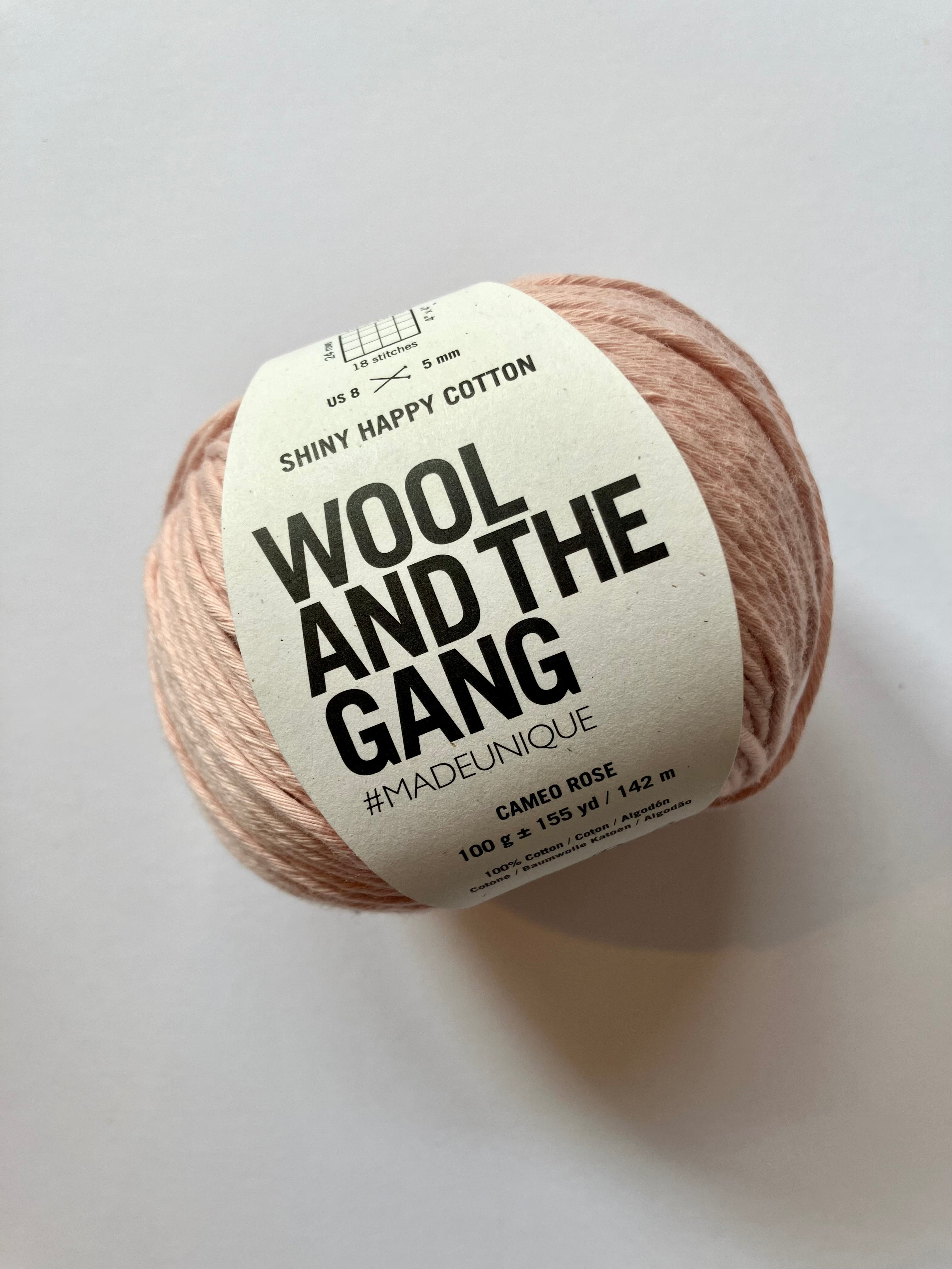 Wool and the Gang - Shiny Happy Pima Cotton Yarn