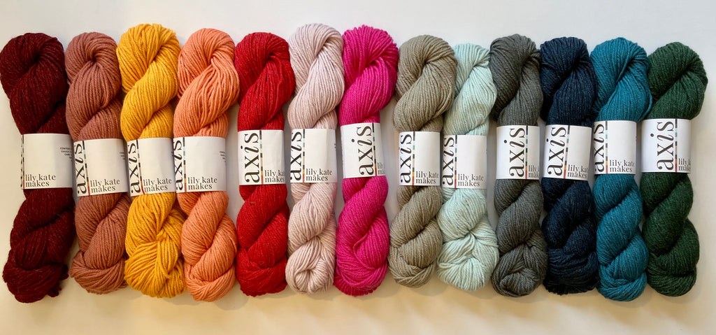Lily Kate Makes: Axis Worsted Yarn