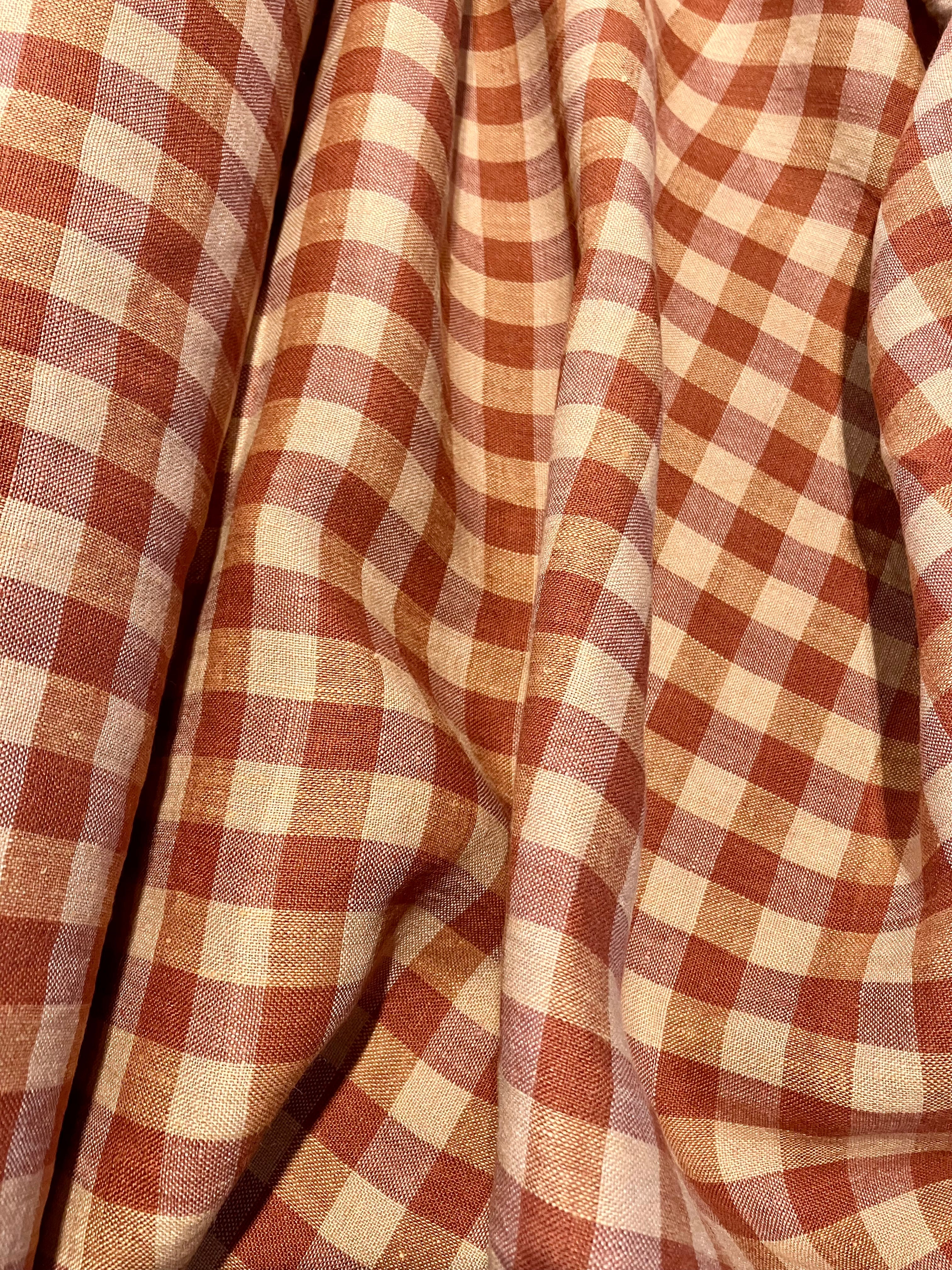 Merchant & Mills: Butternut European Laundered Linen Gingham