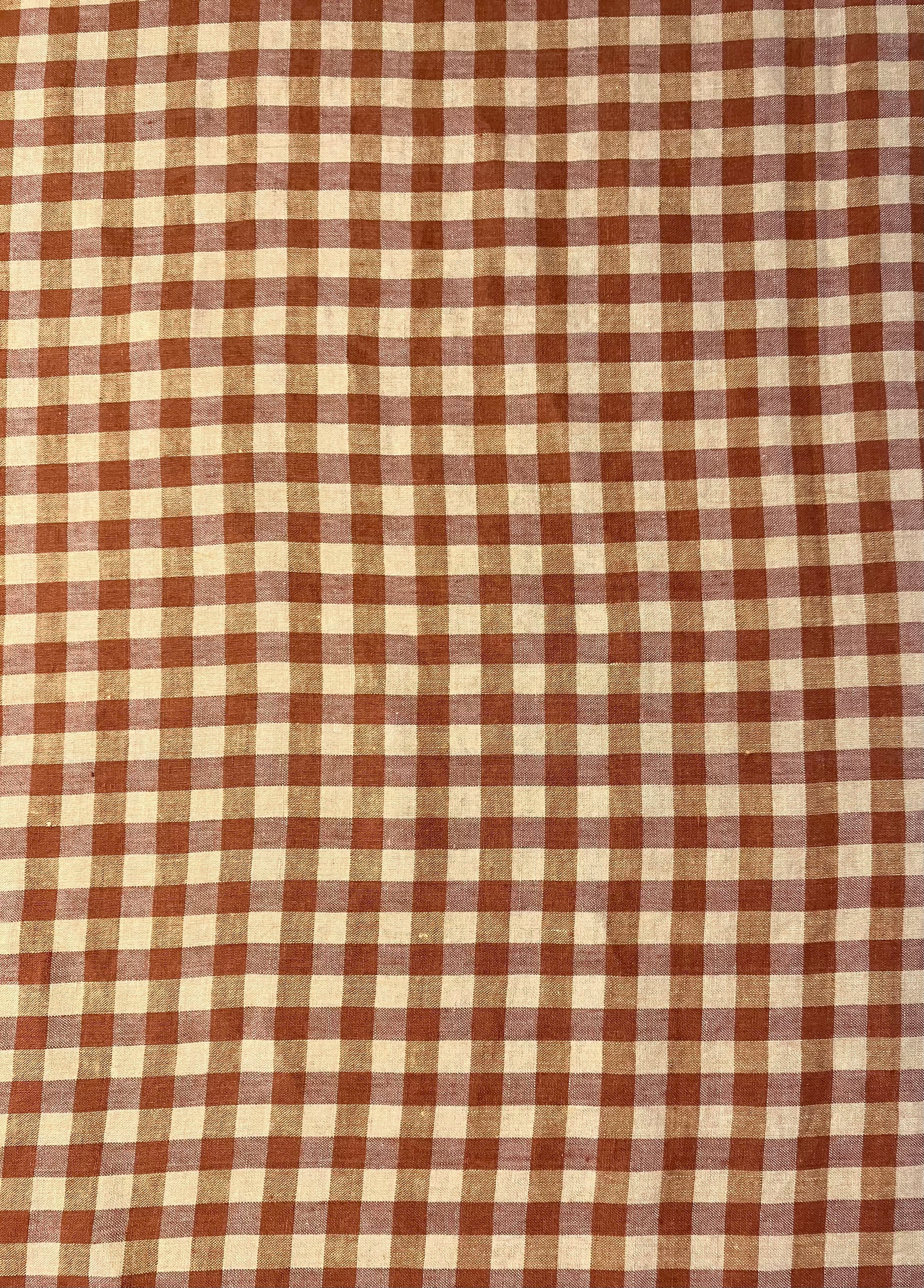 Merchant & Mills: Butternut European Laundered Linen Gingham