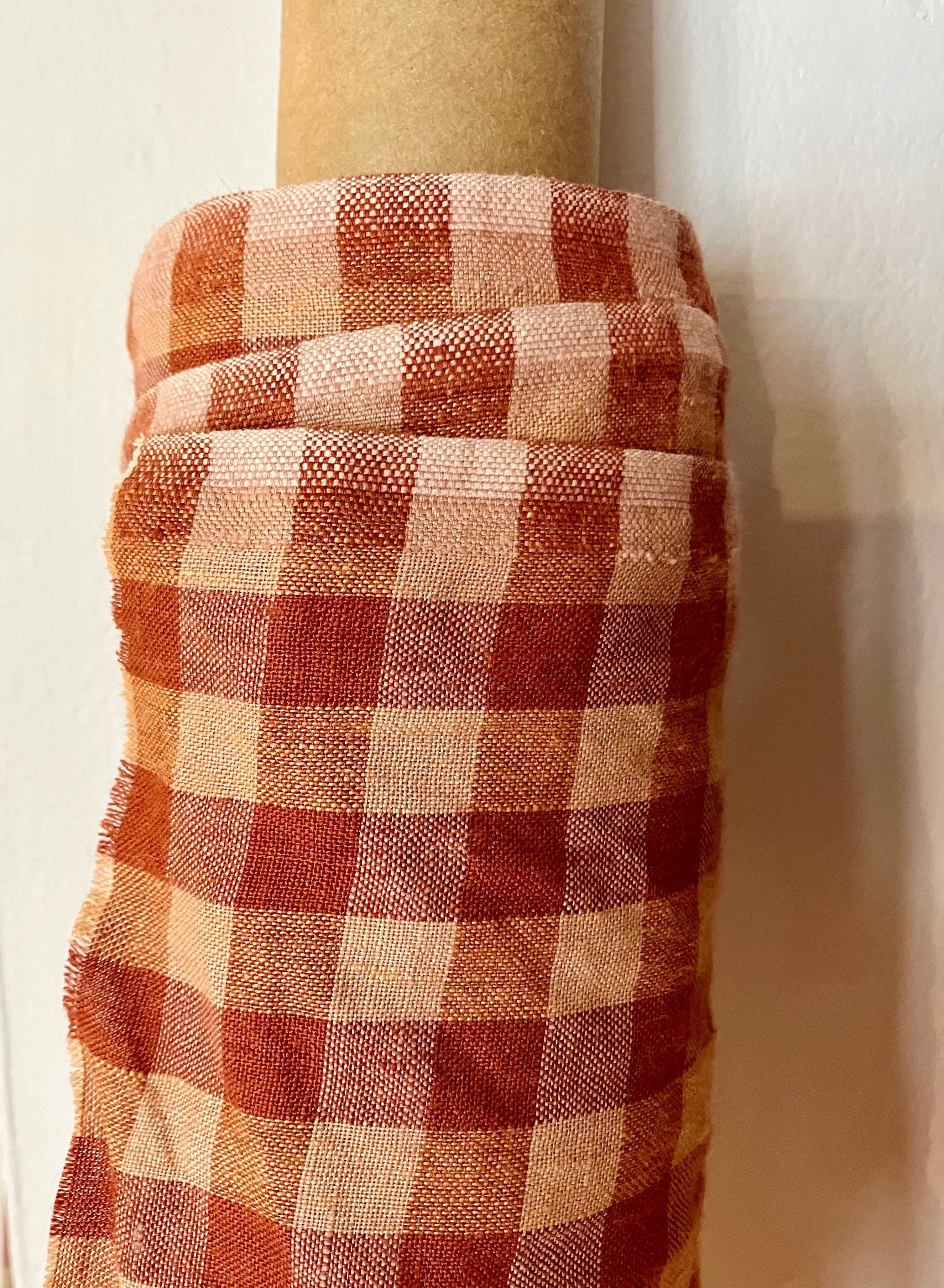 Merchant & Mills: Butternut European Laundered Linen Gingham
