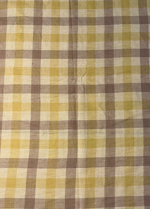 Merchant & Mills: Caramel Block Handwoven Cotton Check