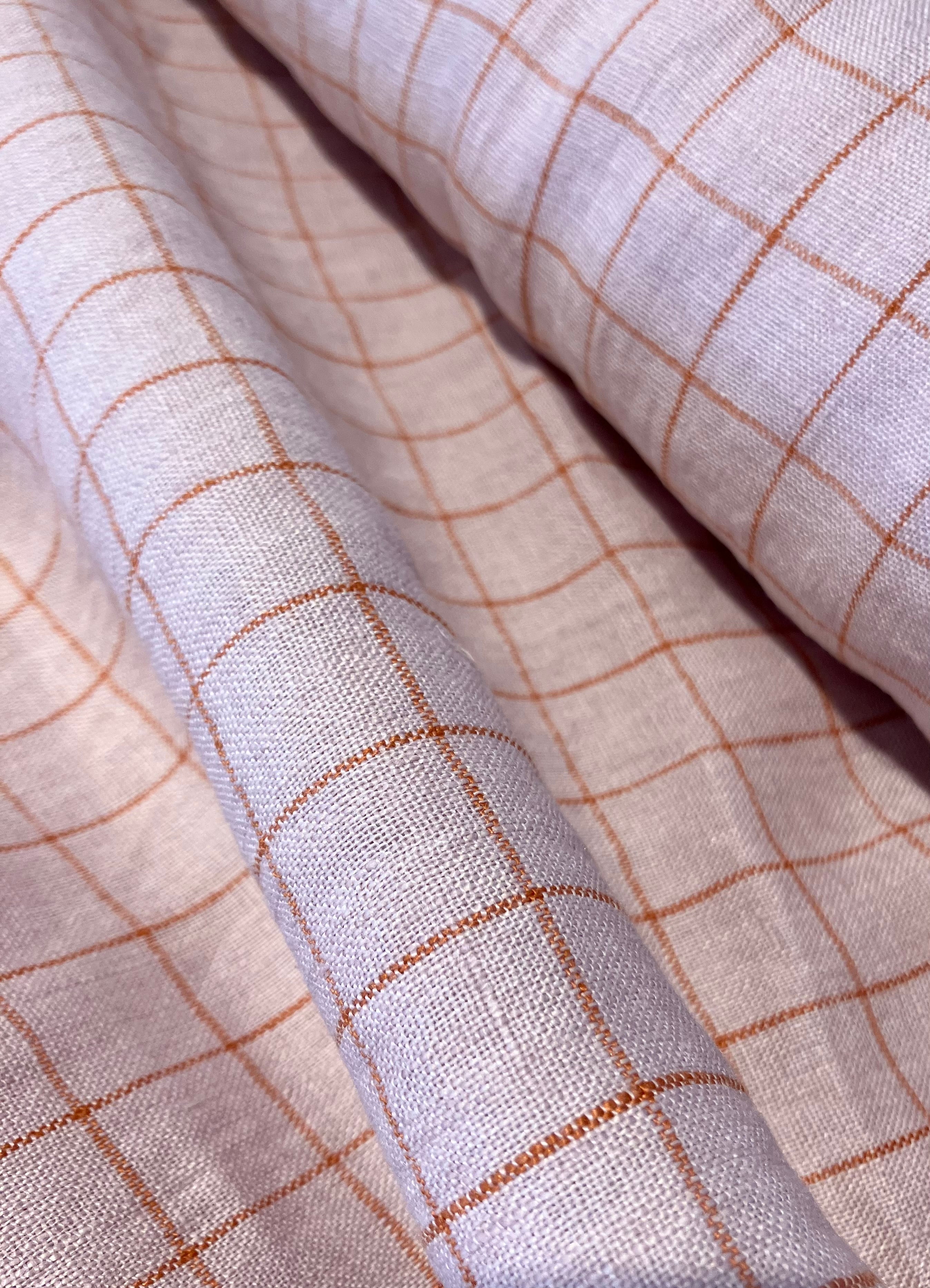 Merchant & Mills: Bertie European Laundered Linen Check