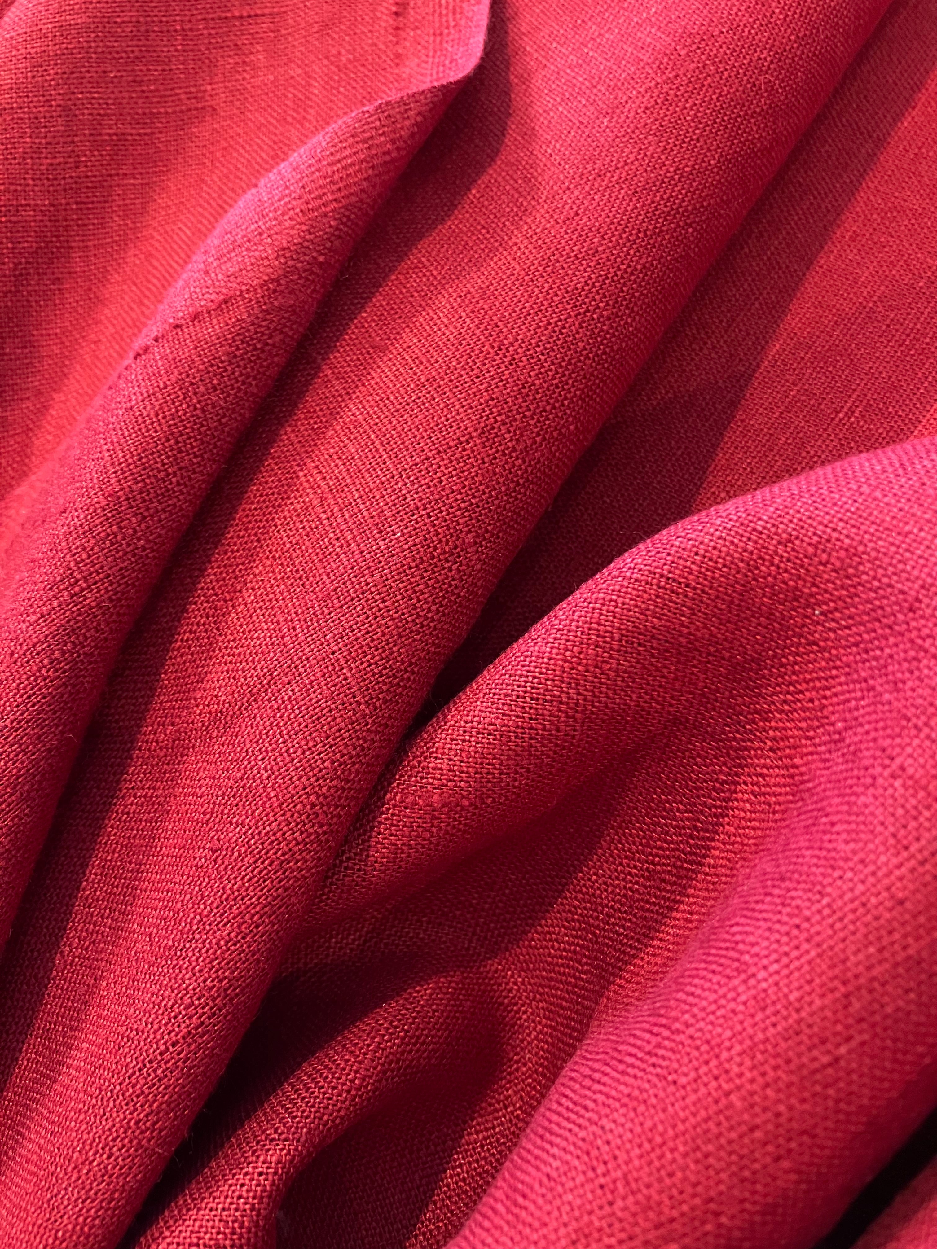 Merchant & Mills: Demon Scarlet 185, European Laundered Linen