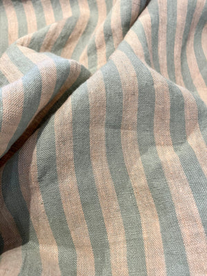 Merchant & Mills: Pistachio Shortbread, European Laundered Linen Stripe