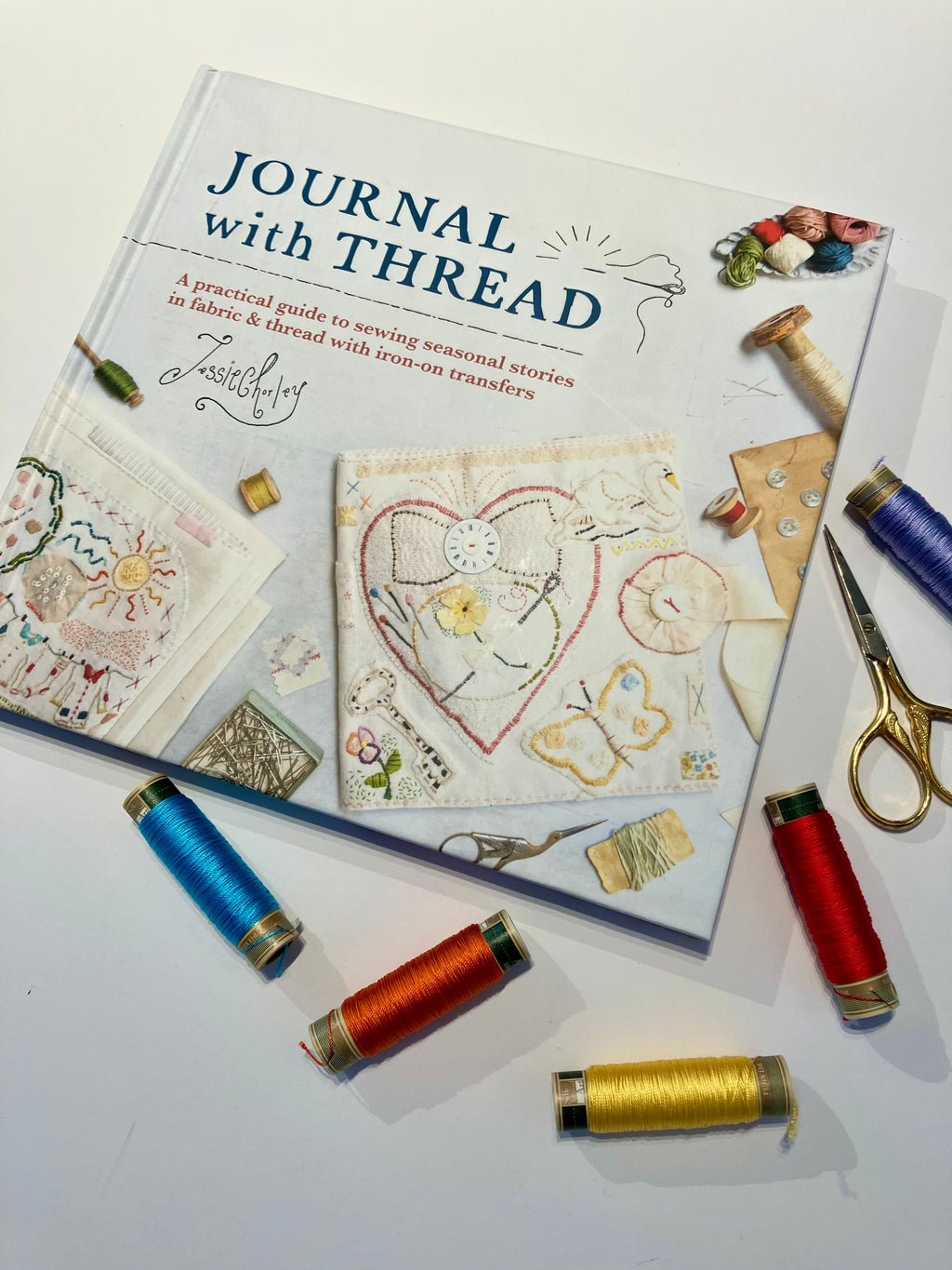 Journal with Thread - By Jessie Chorley