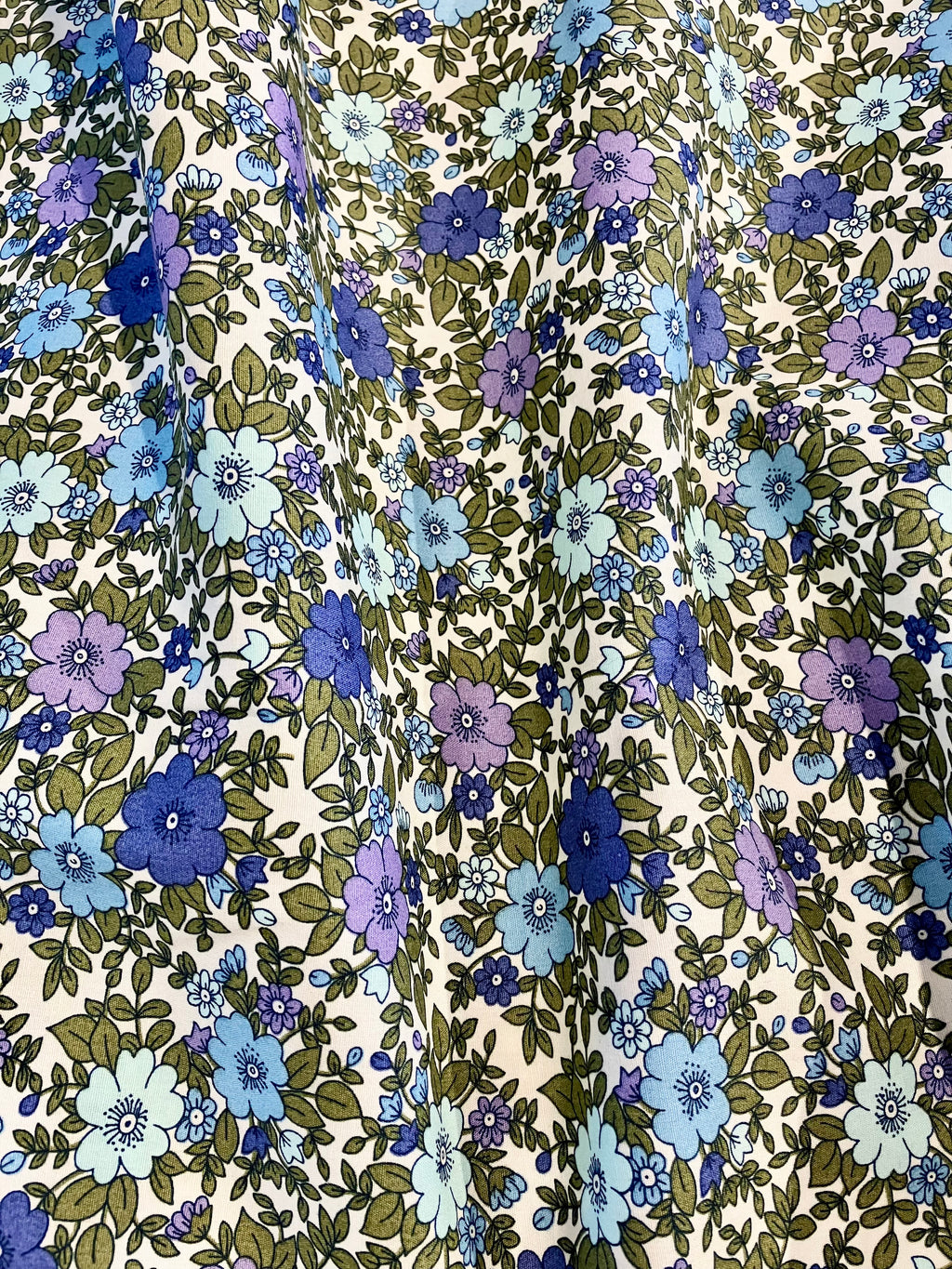 Rose & Hubble: Shady Garden Floral Cotton Fabric