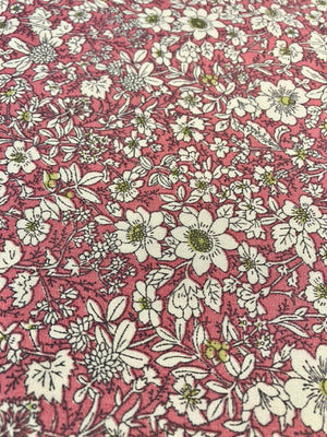Rose & Hubble: Pink Floral Cotton Fabric