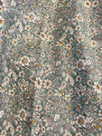 Rose & Hubble: Duckegg Floral Cotton Fabric