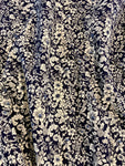 Rose & Hubble: Navy Floral Cotton Fabric