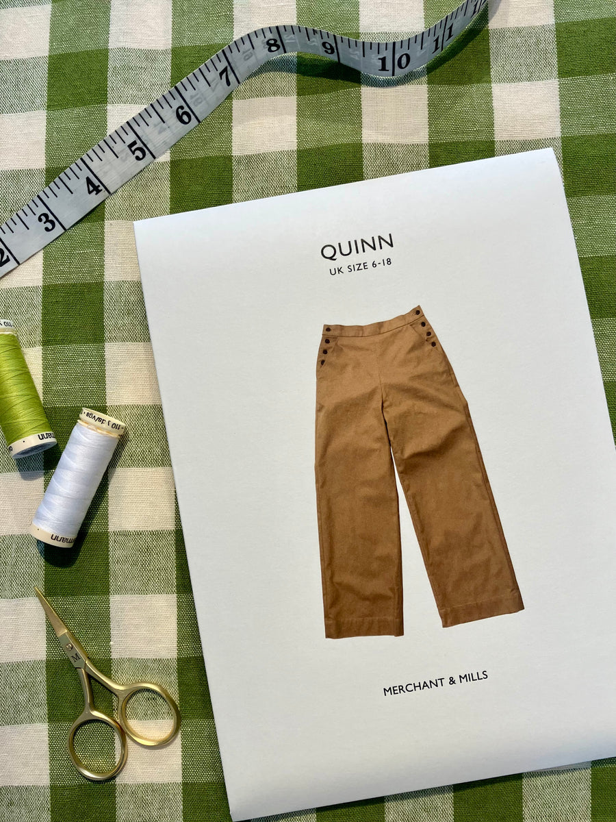 The Quinn Trouser: Merchant & Mills Pattern – Seam Haberdashery