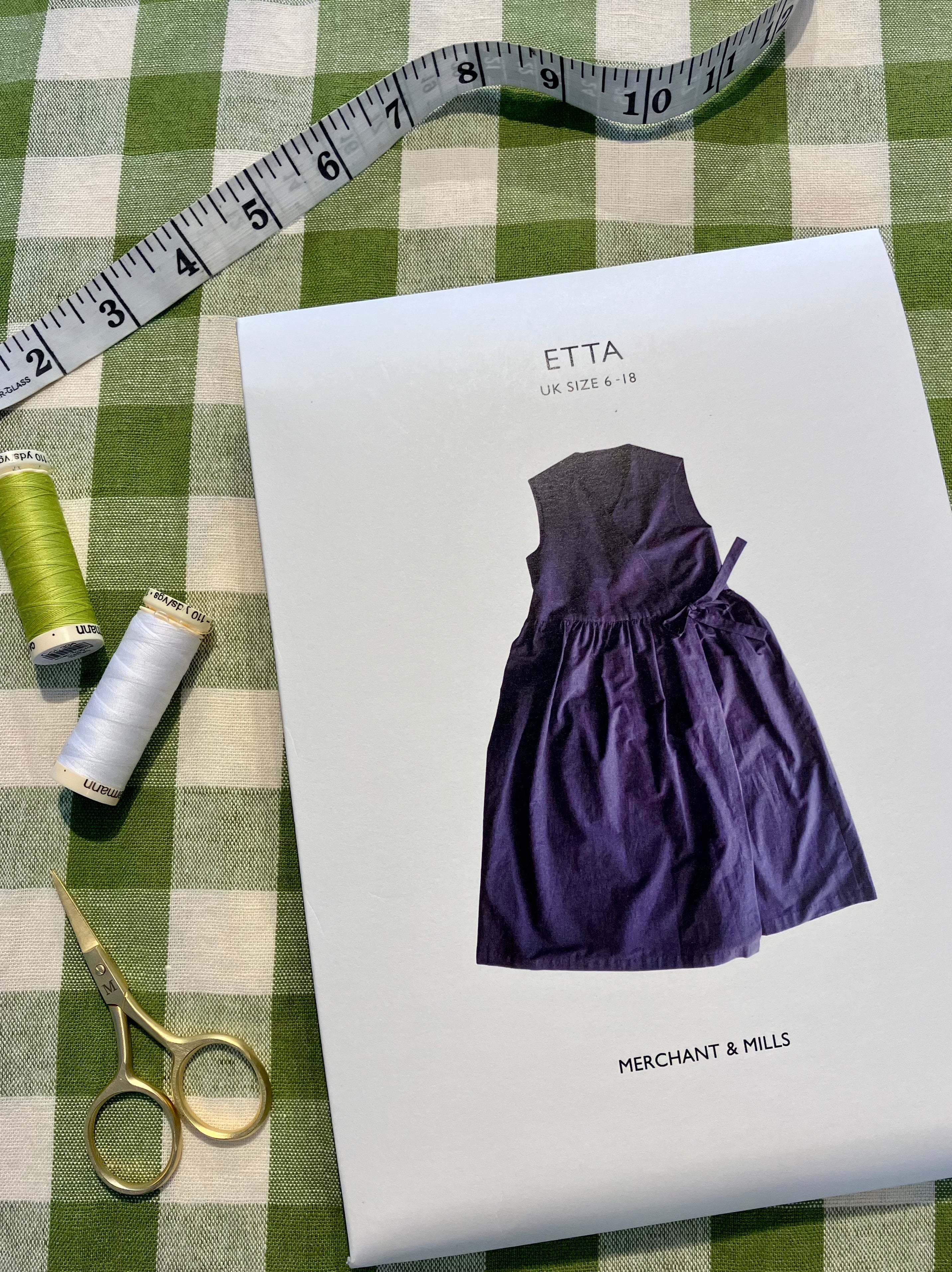 The Etta Dress: Merchant & Mills Pattern