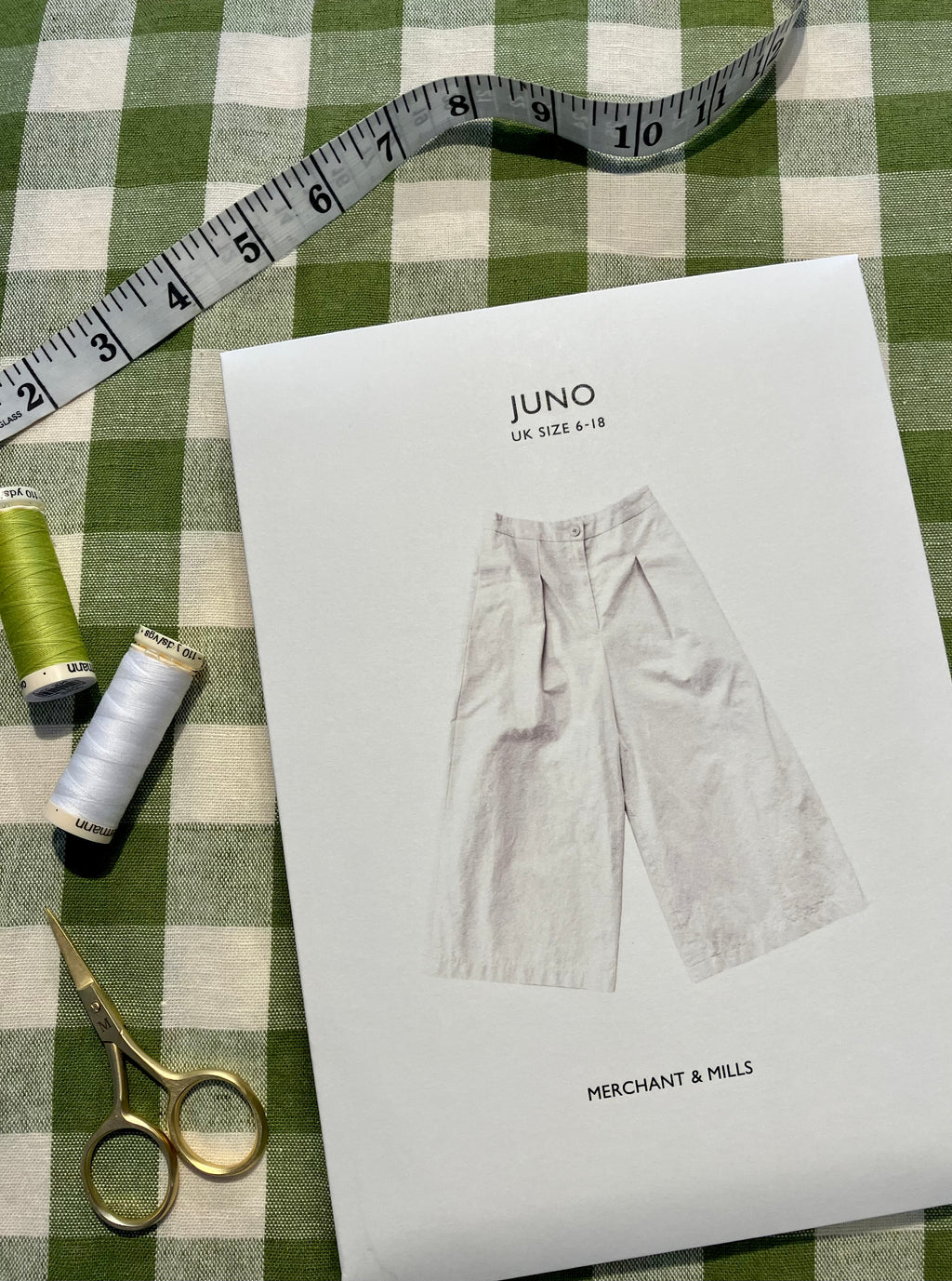 The Juno Culotte Trouser: Merchant & Mills Pattern