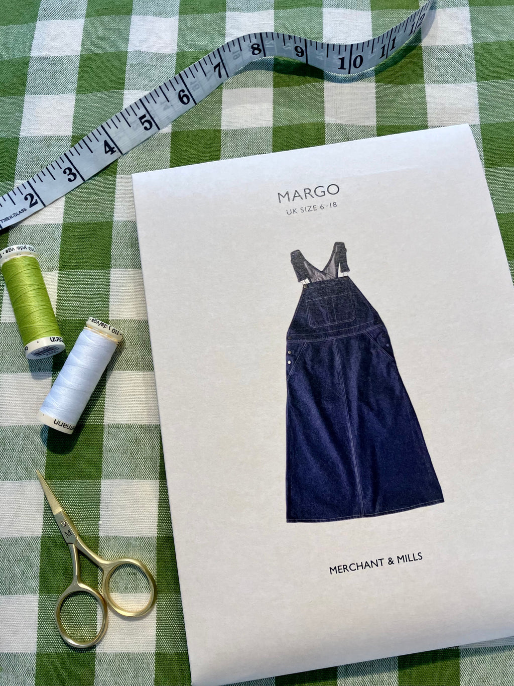 The Margo Pinafore Dress: Merchant & Mills Pattern