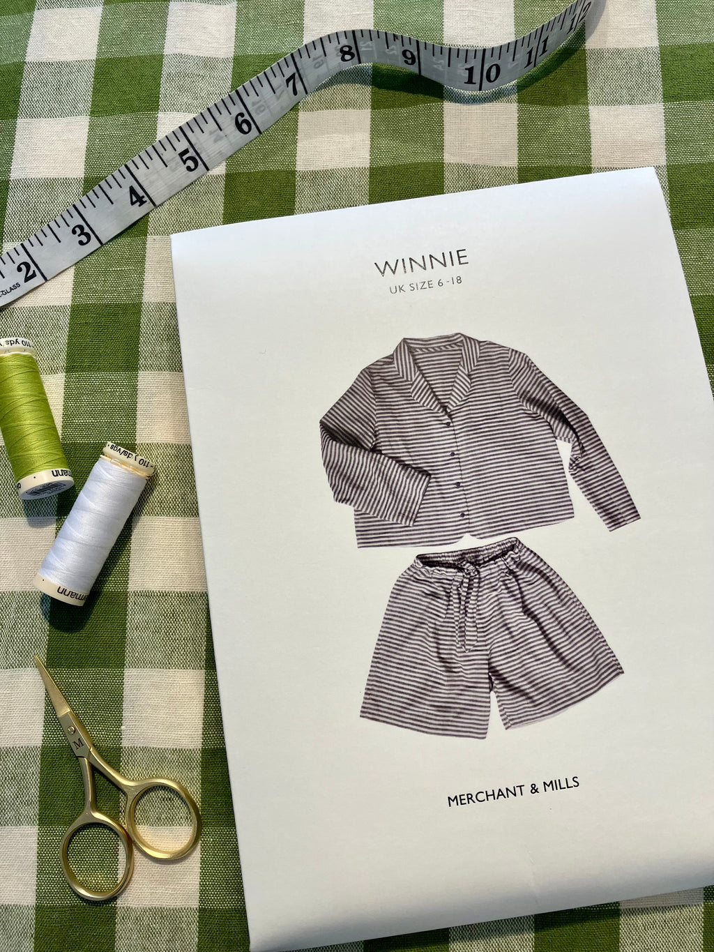 The Winnie Pyjama Set: Merchant & Mills Pattern