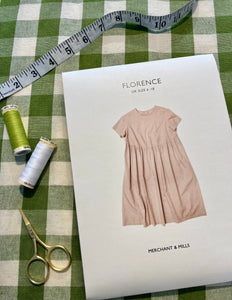 The Florence Top or Dress: Merchant & Mills Pattern