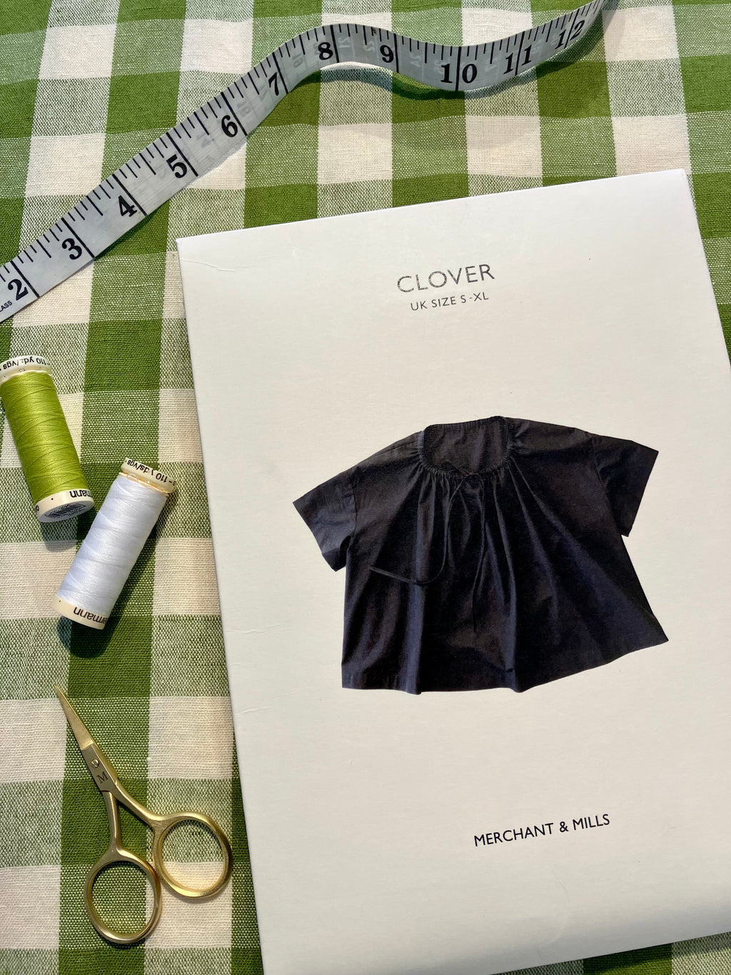 The Clover Top or Dress: Merchant & Mills Pattern