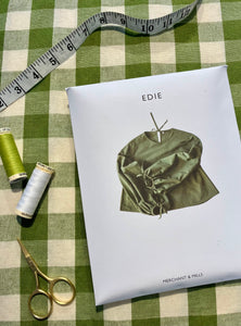 The Edie Top or Dress: Merchant & Mills Pattern