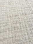 Merchant & Mills: Soft Stitch Ecru Quilted Jacquard Cotton
