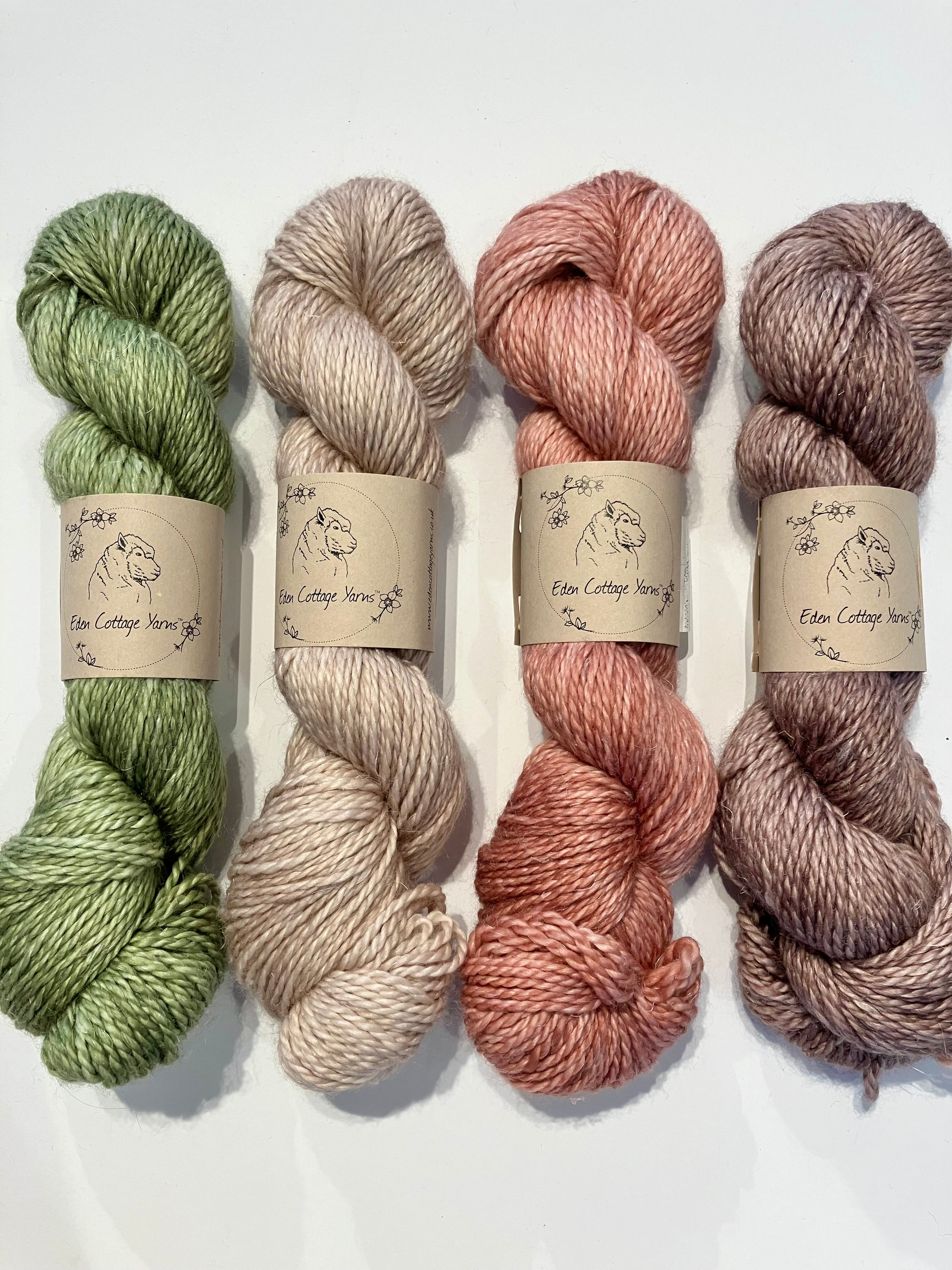 Eden Cottage Yarns - Keld Aran - 90% Wool & 10% Linen