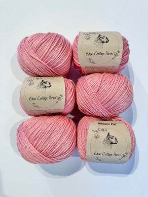 Eden Cottage Yarns - Milburn Double Knit Yarn - Azalea