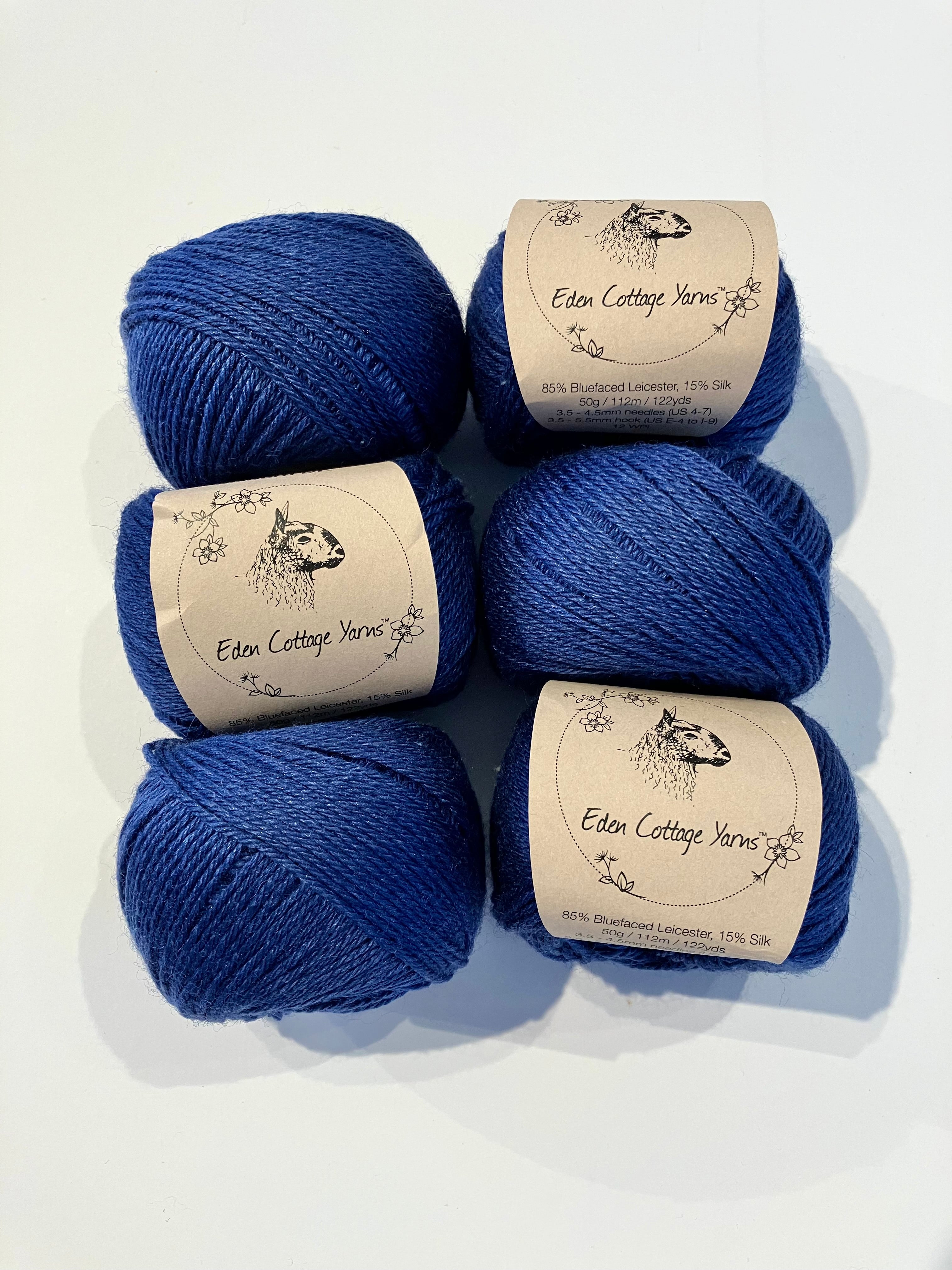 Eden Cottage Yarns - Milburn Double Knit Yarn - Night Sky