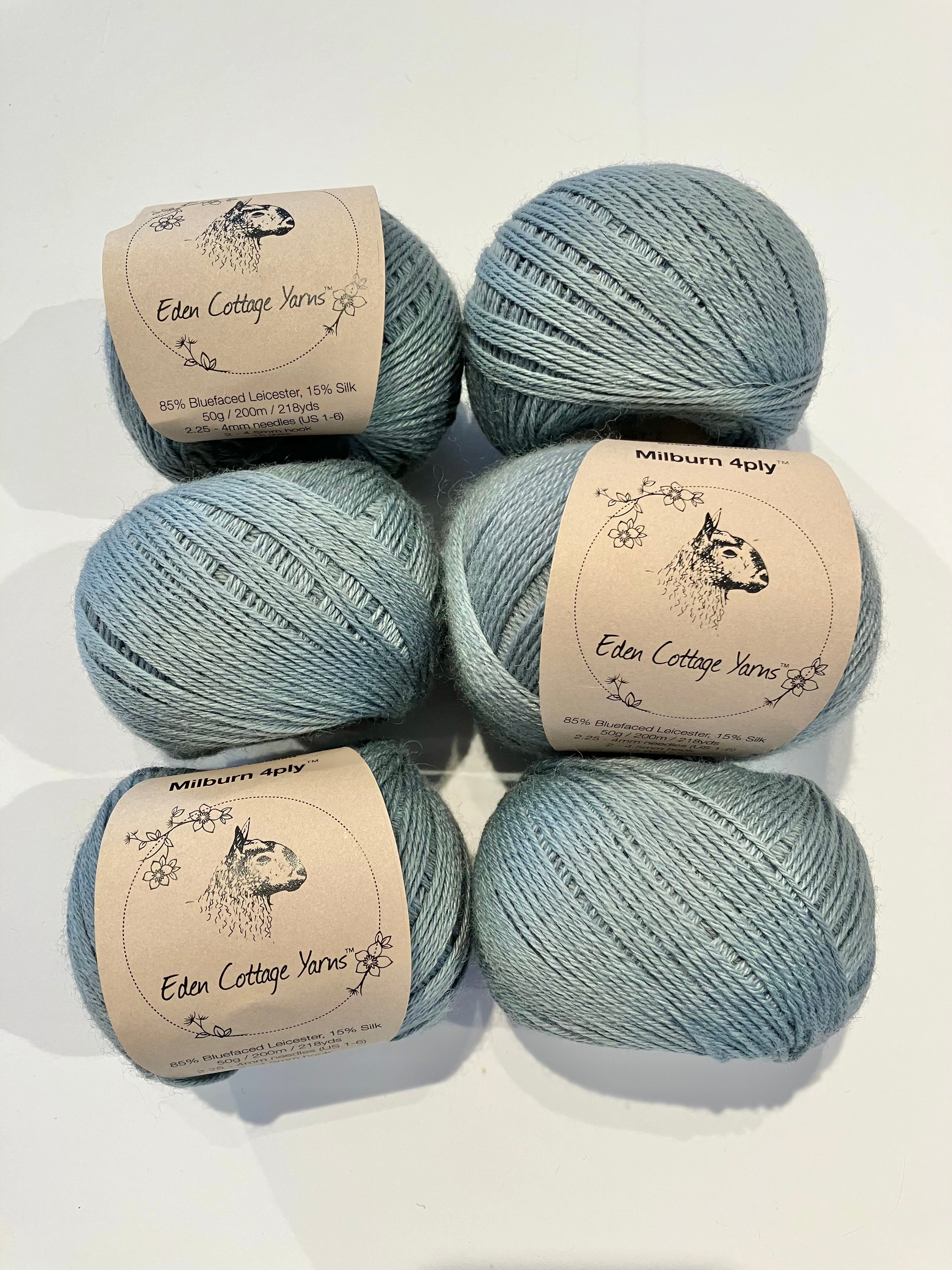 Eden Cottage Yarns - Milburn 4ply Yarn