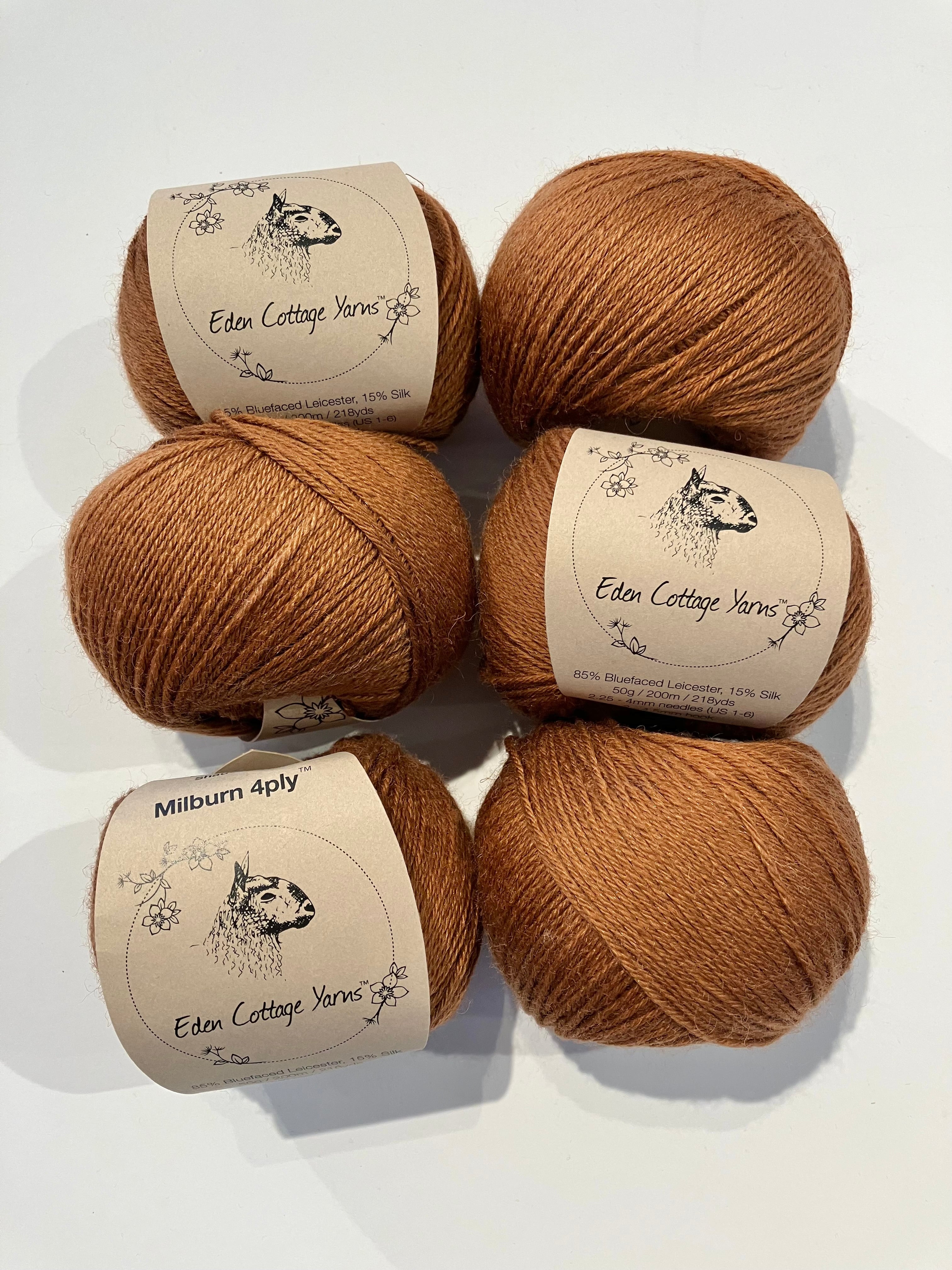 Eden Cottage Yarns - Milburn 4ply Yarn